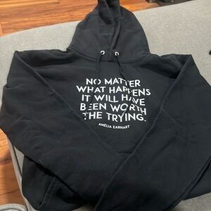 Black sweatshirt